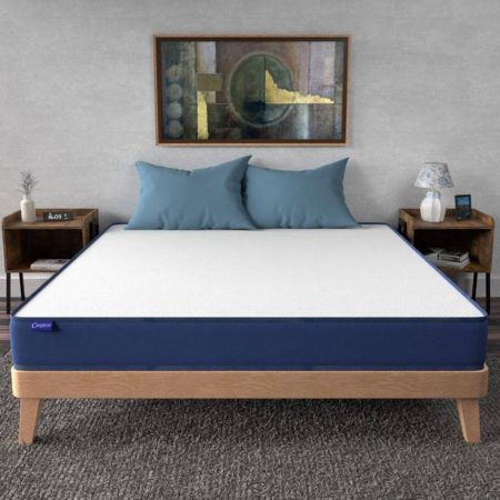 Flo Ortho Mattress Aloe Vera Infused Orthopedic Mattress With Pain Release Technology Medium Firm Feel